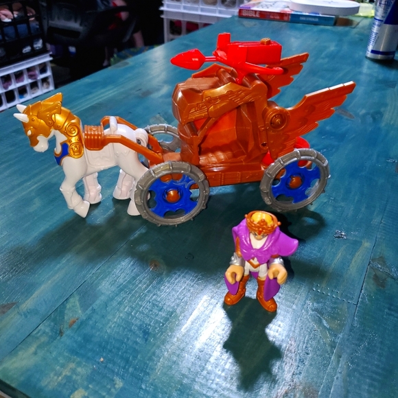 Imaginext Toys Horse Chariot With Warrior Princess Imaginext Poshmark
